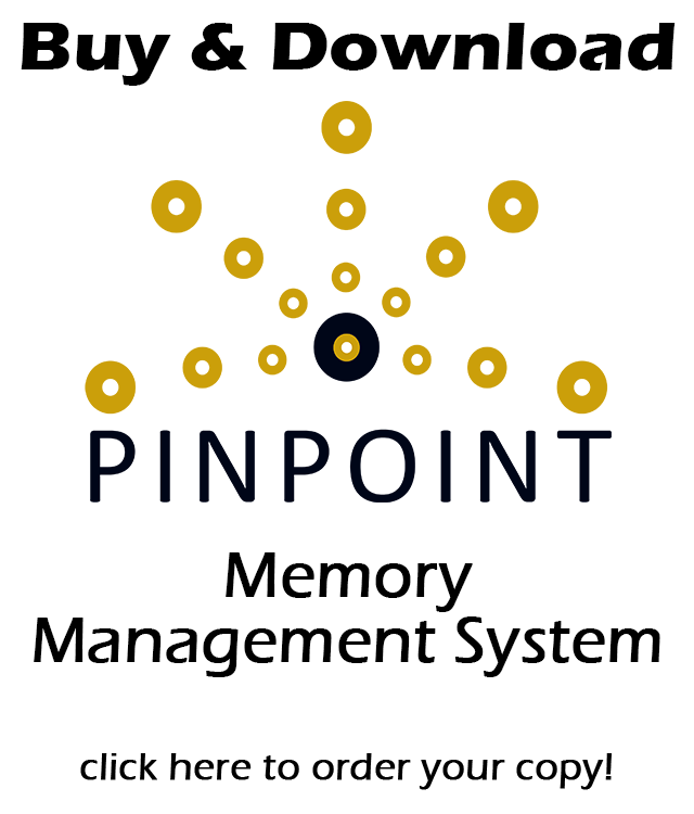 Buy and download Pinpoint Memory Management System